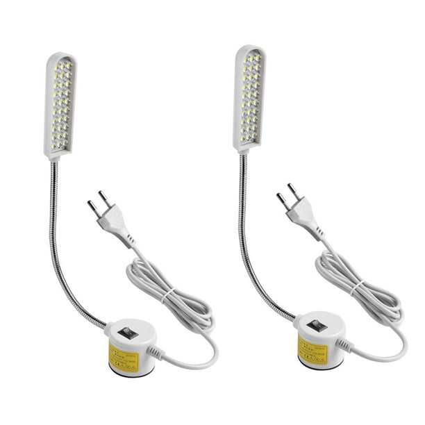 onlyliua para El Hogar Lámpara de Trabajo con Brazo de Cuello de Cisne Flexible Multifuncional con Iluminación para Máquina de Coser de 30 Led