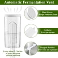 thumbnail image 7 of Wavraging Fermentation Jars with Weights & Airlocks, 2 Pack 64oz Glass Fermenting Kit with Lids for Sauerkraut, Kimchi, Pickles, Kombucha & Canning, 7 of 7