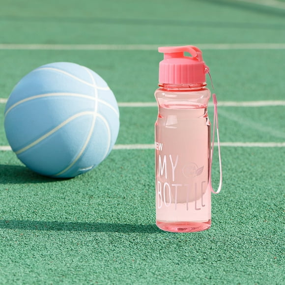 Big Sale! 550ml Portable Solid Color Water Cup, Leak-Proof Press Flip Cup for Students, Outdoor Sports Water Bottle, Large Capacity, Travel-Friendly
