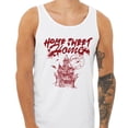 thumbnail image 2 of Home Sweet Home Haunted Tank Top Unisex Large White, 2 of 5