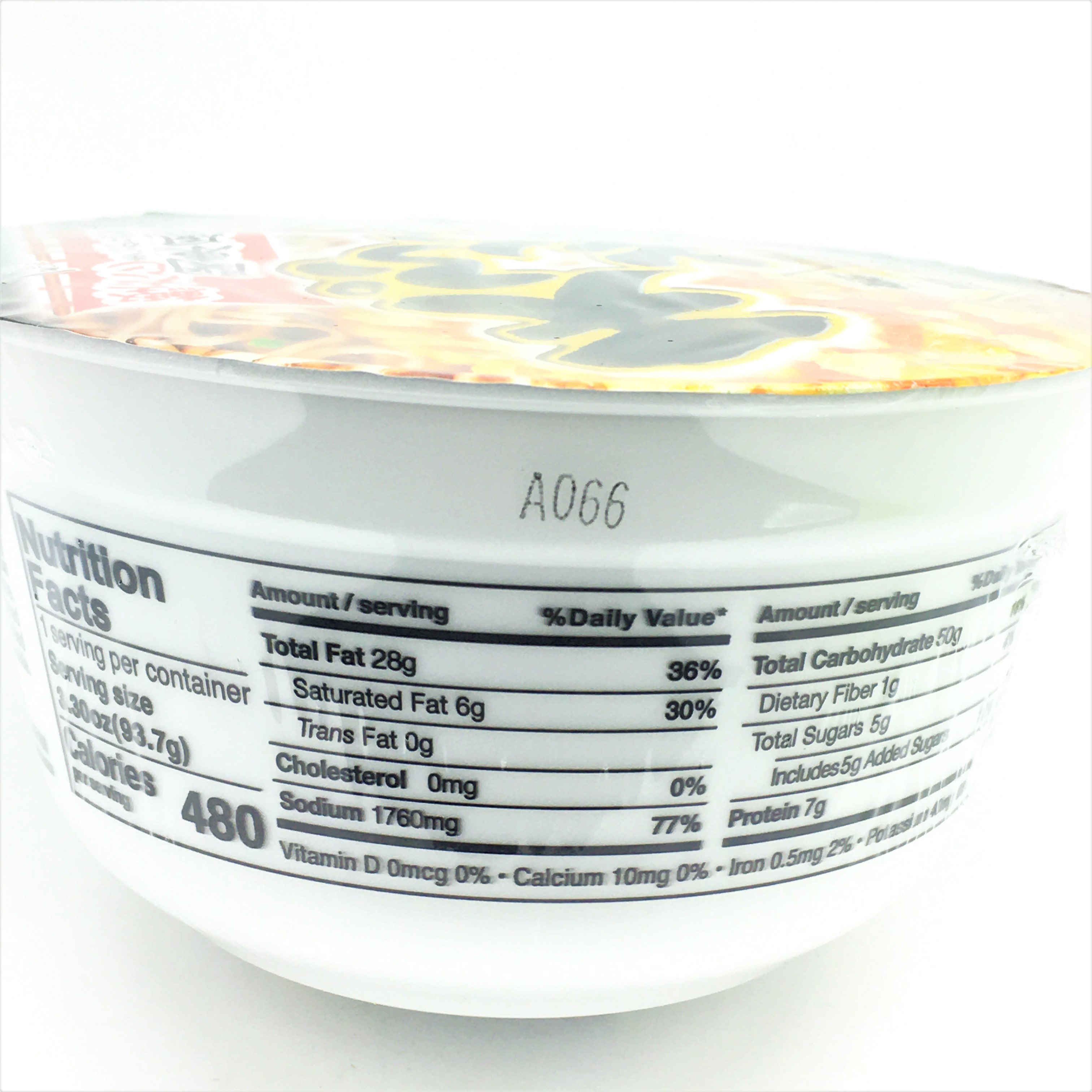 Menraku Japanese Ramen - Tempura Soba 3.3 oz X4