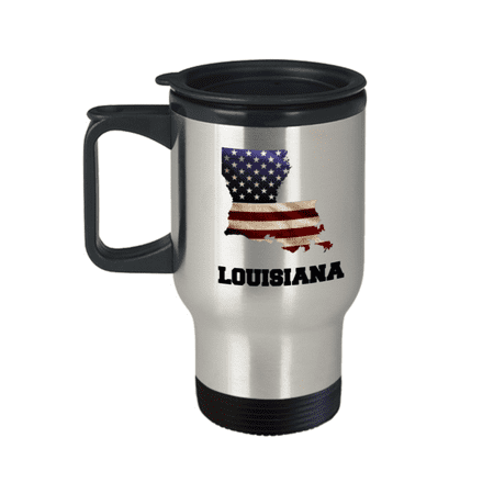 

I Love Louisiana Coffee Mugs Coffee mug sets - Travel Mug Travel Coffee Mugs Tea Cups 14 OZ