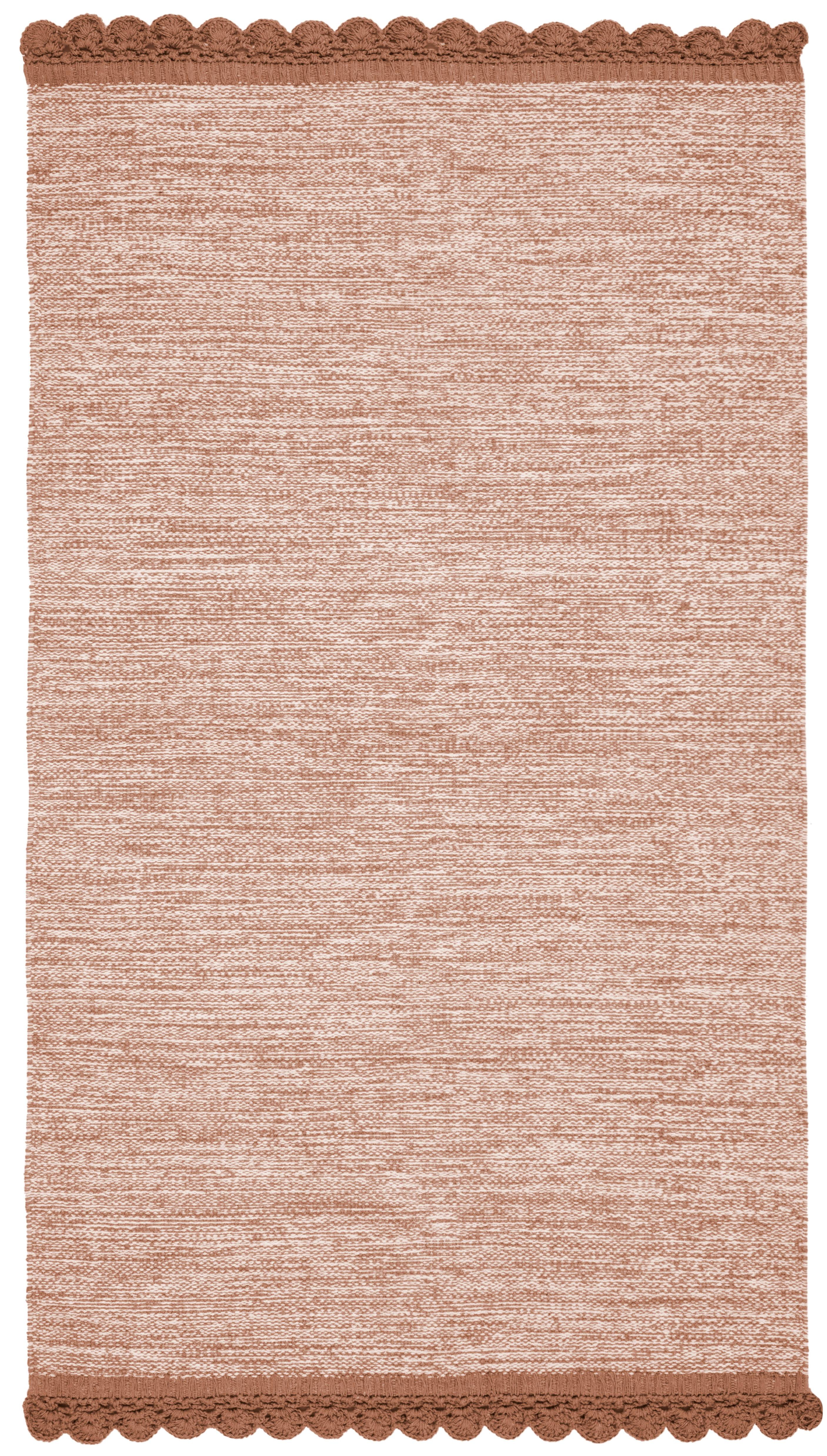 Safavieh Montauk Collection MTK615F Handmade Cotton Runner Brown 2'3 x 7' Safavieh Montauk Collection MTK615F Handmade Cotton Runner Brown 2'3 x 7'