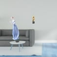 thumbnail image 2 of Figura de arte abstracto de dama de , escultura de resina de niña nórdica, estatua decorativa moderna para estante, escritorio, oficina, casa, 2 of 8