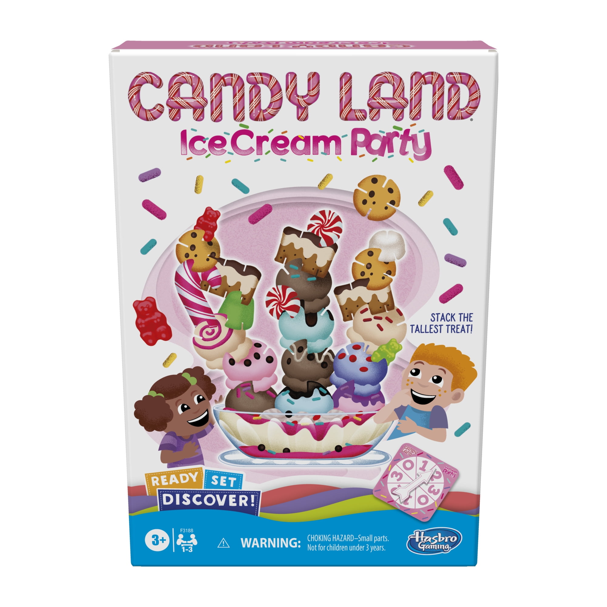 Hasbro Gaming Candy Land Kingdom Of Sweet Adventures Board Game For Kids Ages 3 