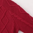 thumbnail image 7 of CYRBOKO Boy's Cardigans, Cotton Knit Long Sleeve Lightweight Fall Clothing Red Size 7-8 T, 7 of 7