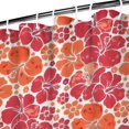 thumbnail image 3 of Pioneer Flower Floral Print Pattern Shower Curtain 36"x72" ,Bathroom Decorative Shower Curtains Set with 12 Hooks,Modern Waterproof Washable Shower Curtain, 3 of 6