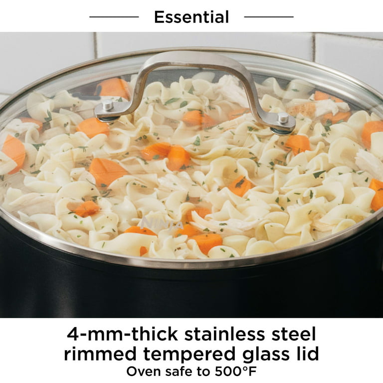 Foodi 2.5 qt NeverStick Vivid Saucepan w/ Glass Lid by Ninja at
