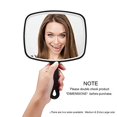 thumbnail image 2 of OMIRO Hand Mirror, Black Handheld Mirror with Handle, 6.3" W x 9.6" L, Pack of 3, 2 of 5