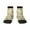2 Black-1, variant on Lemon Pattern Quarter Crew Socks,Toe Seamed Ankle Socks,Cotton Cushioned Breathable Athletic Crew Sports Socks