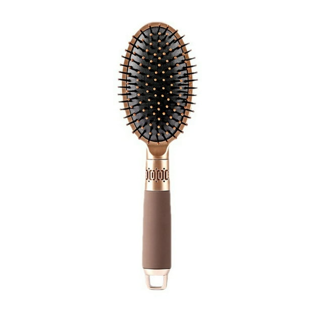 Peine de masaje con bolsa de gas, peine ovalado, suministros de peluquería para cabello rizado, peine para cabello rizado, construcción robusta