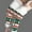 Green, variant on Flash Sale!Bunenne Fleece Lined Leggings Women Thermal Leggings for Women Autumn Winter Velvet Warm Christmas Retro Printed Home Leggings Winter Pants Winter Leggings for Women Red L