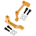 thumbnail image 1 of Set 2 Universal Bike Disc Brake Mount Adaptor for 203mm Front / Rear Caliper, 1 of 8