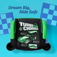 thumbnail image 2 of Graco Turbobooster 2.0 Backless Booster Seat, Hot Wheels Gamer, Green, 2 of 7