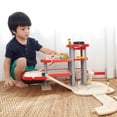 thumbnail image 3 of PlanToys® Parking Garage Wooden Montessori Imaginative and Creative Play Set | Problem Solving, Social Interaction and Early Coordination Activity | Eco Friendly Vehicle and Ramp Play Set, 3 of 11