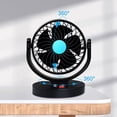 thumbnail image 4 of High Power Car Fan for Car Minivan - Cold Radiator Cooling Fan for Vehicle Interior, 4 of 6