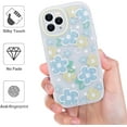 thumbnail image 4 of Case for iPhone 11 Pro Max, Light Yellow Flower Floral Design for Women Girl Full Body Slim Soft Protective Case TPU Cover for iPhone 11 Pro Max (6.5 inch), 4 of 14