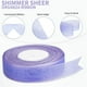 thumbnail image 4 of Cinta de gasa transparente de 50 yardas, cintas de encaje de organza para manualidades de bricolaje, decoración de Navidad, Halloween, bodas, tela para envolver regalos, 4 of 5