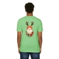 thumbnail image 4 of Enchanted Forest Santa: Festive Holiday Tee- Unisex CVC Jersey T-shirt, 4 of 4