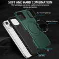 thumbnail image 6 of Feishell for iPhone 14 Case, [Compatible with MagSafe] Anti Fingerprint, Anti Scratch, Non Slip, Sleek, Shockproof, Military Grade Protection Case For iPhone 14, darkgreen, 6 of 10