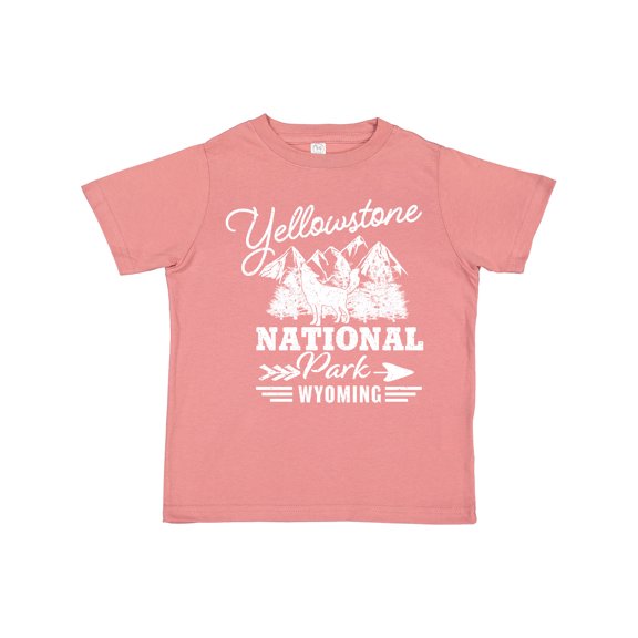 Inktastic Wyoming Yellowstone National Park Boys or Girls Toddler T-Shirt