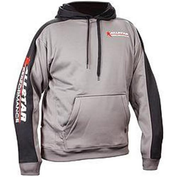 Silver Hooded Allstar Logo Large Sweatshirt P/N 99916L