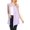 Lavender, variant on Moa Collection Women's Casual Open Draped Front Solid Cardigan Vest