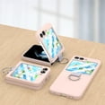 thumbnail image 5 of for Samsung Galaxy Z Flip 5 Case with Ring Shockproof Protective Cover Flip Z 5 Phone Case for Galaxy Z Flip 5 5G 2023 - Pink, 5 of 14
