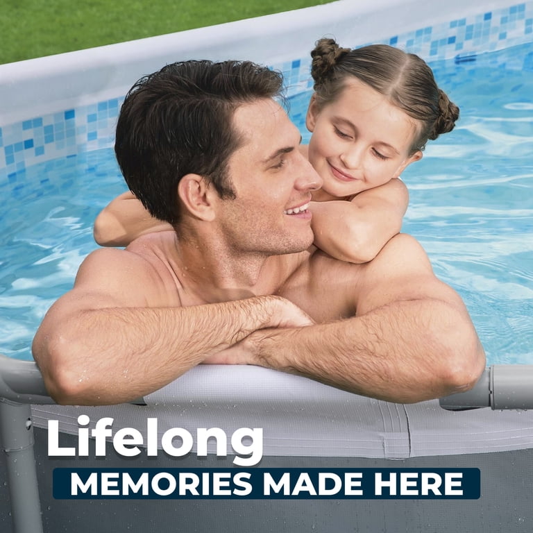 POOL BY CLASS 2022AW ウルトラスエード ベスト Bestway, Steel Pro MAX Oval Pool, 14 ft x 8 ft 2 in, 39.5 in