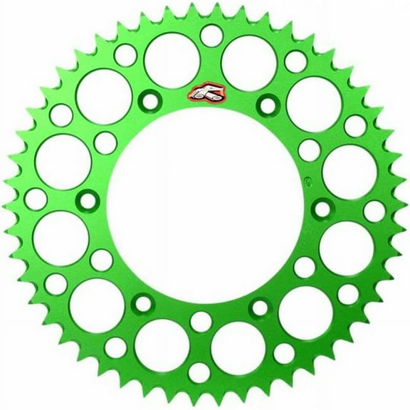 Renthal Ultralight Aluminum Rear Sprocket Green 49 Tooth (112U-520-49GEGN)