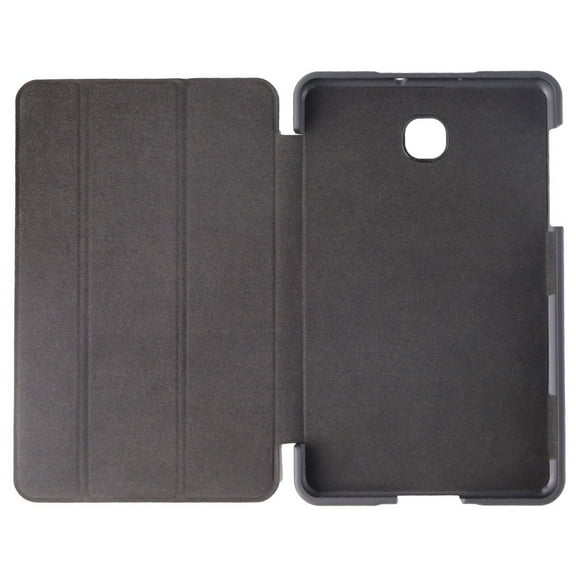 Verizon Folio Case   Glass Screen Protector for Galaxy Tab A (8.0) 2018 - Black