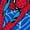 ROYAL BLUE, variant on Marvel Spider-Man - Spidey 4Th Birthday - Toddler And Youth Short Sleeve Graphic T-Shirt