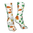 thumbnail image 7 of Gaeub Cute Carrot Print Sports Socks,No Heel Casual Mid-Tube Socks,Crew Socks for Women and Man For Trouser, Dress, Business, 7 of 7