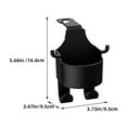thumbnail image 2 of USHOBE 4Pcs Car Seat Organizer Black PP For Automotive Backseat Storage, 2 of 8