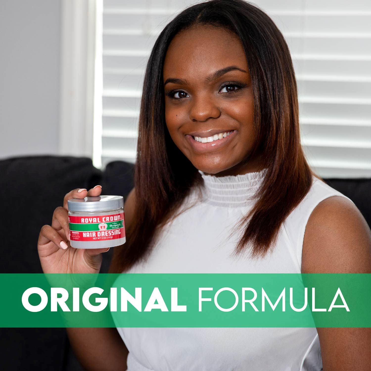 Royal Crown Hair Dressing, 5oz., All Hair Types, Moisturizing
