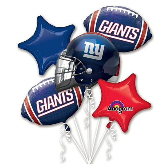 anagram bouquet giants foil balloons, multicolor