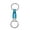 light blue, variant on Key Accessory Pull Apart Keychain Separable Detachable Metal Keyrings Double Rings for Students, Professional