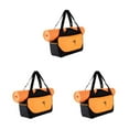 thumbnail image 3 of kurtrusly Essentiels de Yoga Bien Emballés dans un Sac de Sport Robuste et Durable Sacs de Sport Yoga Couleur Orange 3ensemble, 3 of 6