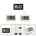 thumbnail image 4 of 2 Pcs Refrigerator Thermometer, Refrigerator With Compartment (White-1) Black Poster, 4 of 10