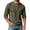 Army Green_#03, variant on Men's Long Sleeve T-Shirt Spring Autumn Comfortable Corduroy Fake Pocket Daily Casual Henry Shirt Mens Clothing,Black 3XL