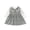 Grey, variant on Mercatoo Baby Girl's Long Sleeve Spring And Autumn Dress Korean Version Simple Style Waistcoat Two Piece Plaid Skirt