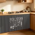thumbnail image 6 of Celsvanis Kitchen Cabinet Dust Proof Curtain, Self Adhesive No Drill Drape Decorative Cover For Household Kitchen Storage Cabinet Interior Decoration 27.5"x47", 6 of 6