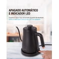 thumbnail image 4 of Tetera Eléctrica CASA LITUS Cuello De Cisne De Acero Inoxidable 1 Litro Negro, 4 of 5