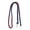 Orange Blue, variant on Horse 8' Flat Braided Red Nylon Web Durable Lead Rope w/ Brass Swivel Bolt Snap 60576RD