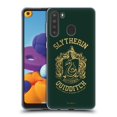 thumbnail image 1 of Head Case Designs Officially Licensed Harry Potter Deathly Hallows X Slytherin Quidditch Soft Gel Case Compatible with Samsung Galaxy A21 (2020), 1 of 7
