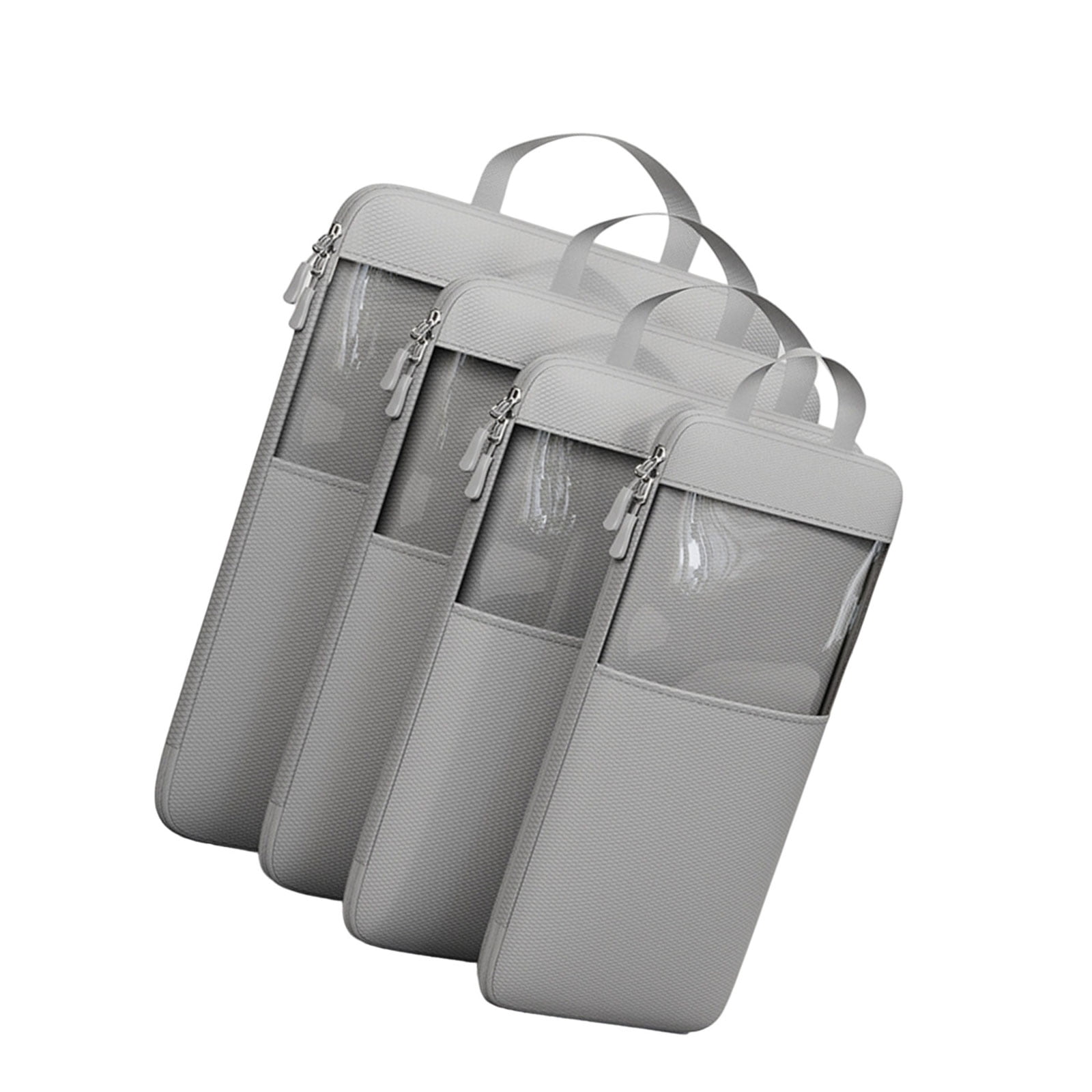 Versatile Travel Organizers Compression Packing Cubes for Easy Storage Multiple Size Clothing and Shoe Storage Bags