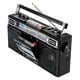 thumbnail image 5 of Radiocasetera QFX Black Bluetooth con Conversión a MP3 y Ecualizador de 3 Bandas Am/Fm, 5 of 7
