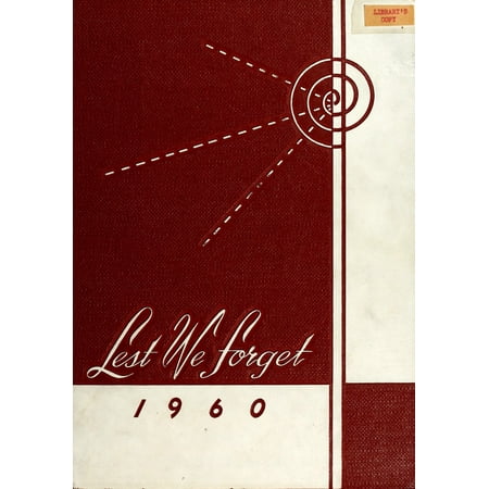(Custom Reprint) Yearbook: 1960 Union University - Lest We Forget Yearbook (Jackson TN)