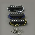 thumbnail image 6 of Yokua 1Pc Alnico 5 Single Coil Pickup Guitar Pickup Neck/Middle/Bridge 50/50/52mm, 6 of 18