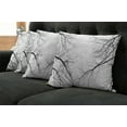 thumbnail image 2 of Ambesonne Forest Throw Pillow Cover 4 Pack, Leafless Scary Branches, 16", Black and White, 2 of 6